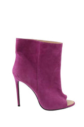 Bottes ouvertes Off White  Violet