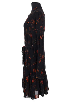 Robe The Kooples Noir en Synthétique