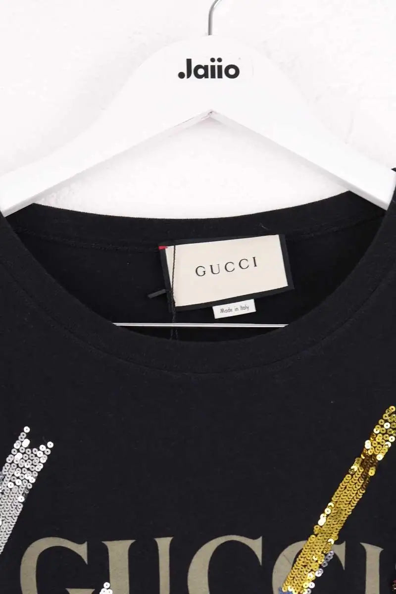 T-shirt Gucci Noir en Coton