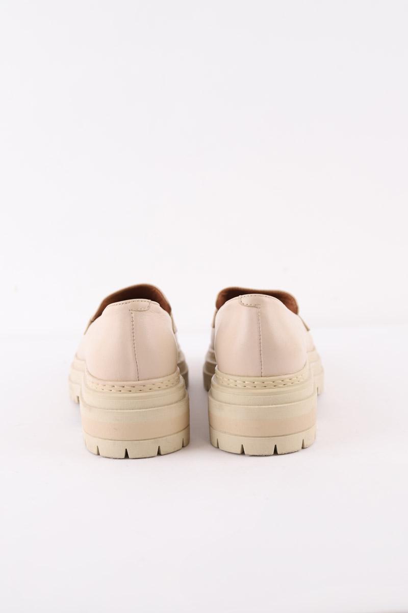 Mocassins bobbies  Blanc