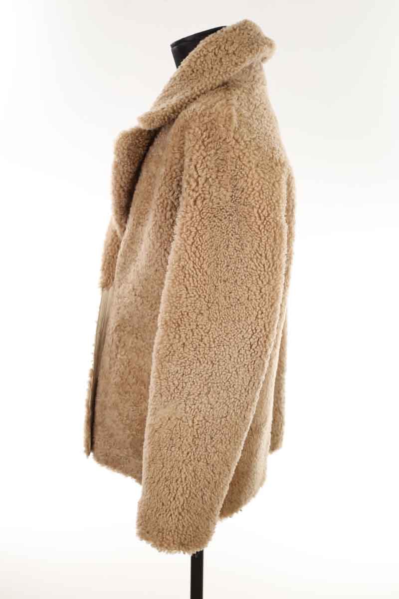 Manteau court réversible Bash  Beige