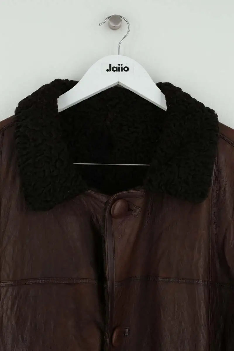 Manteau Other Brand Marron en Fourrure