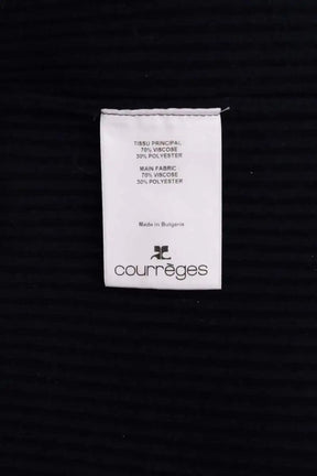 Pull Courrèges Bleu en Synthétique