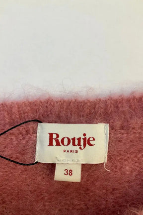 Pull Rouje Rose en Laine