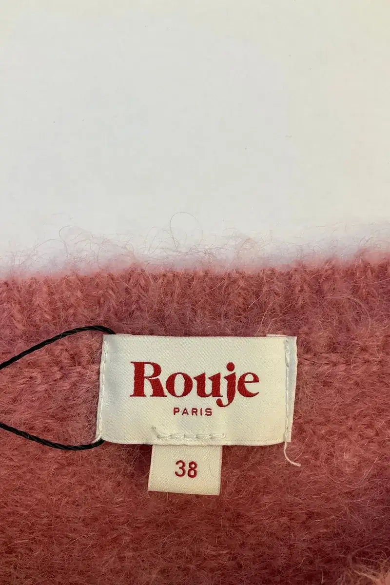Pull Rouje Rose en Laine