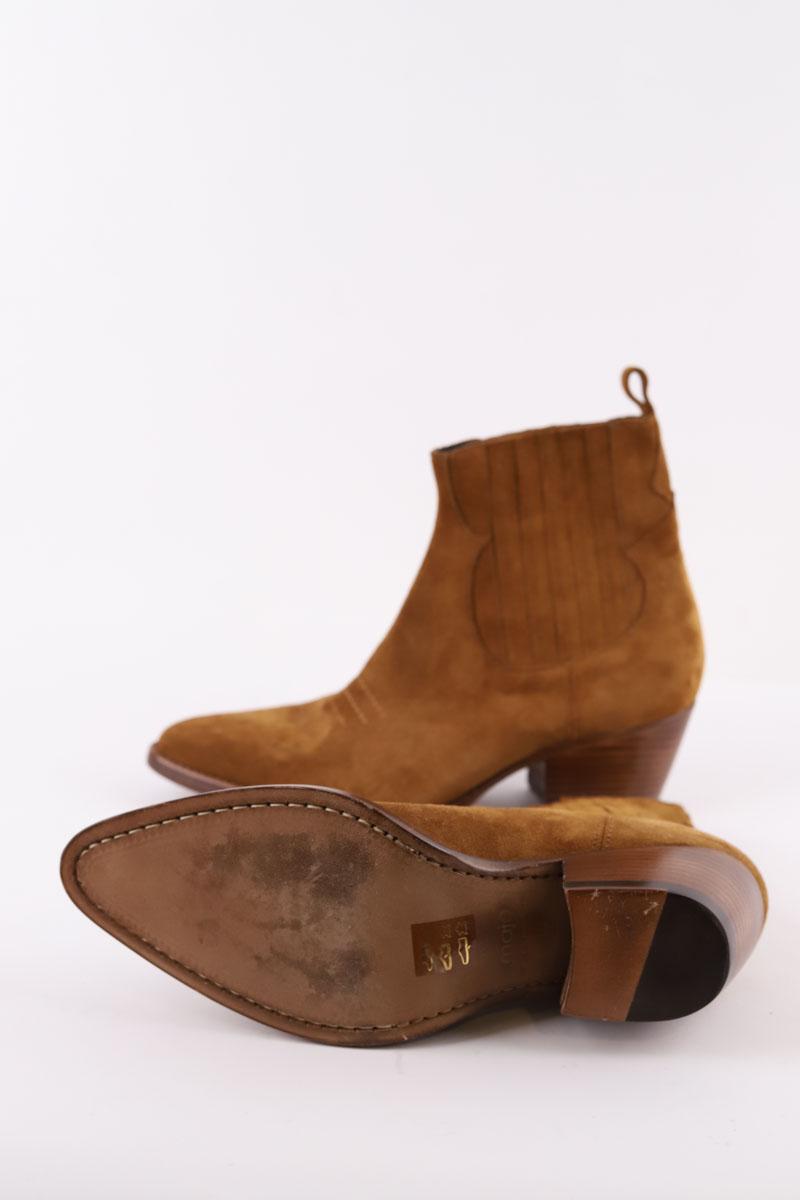 Boots Maje  Marron