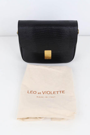 Bandoulière Léo et Violette  Noir