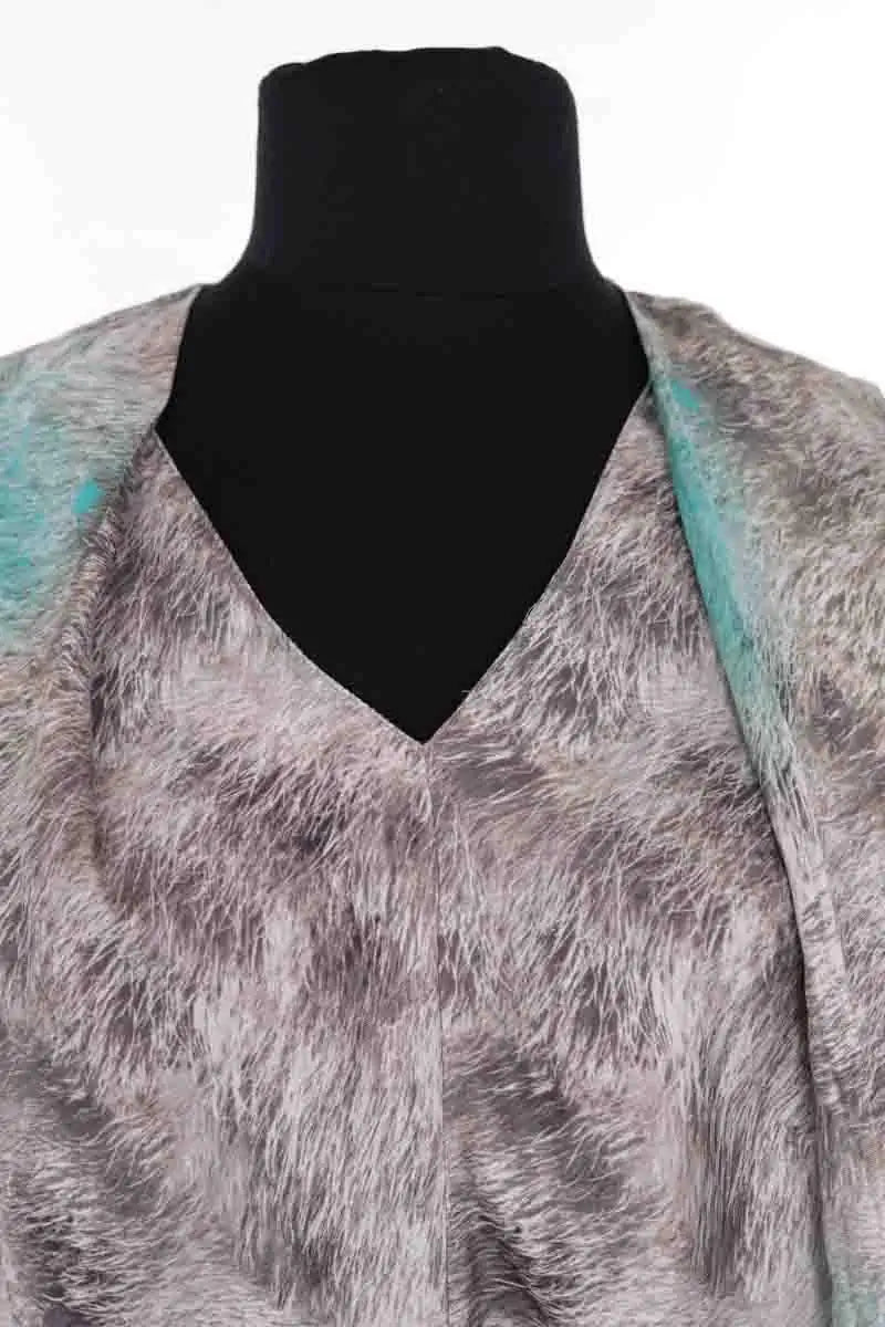 Blouse Carven Multicolore en Soie