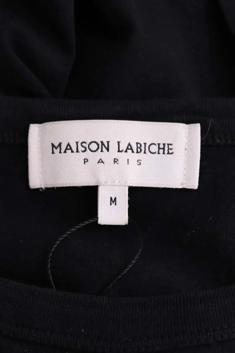 T-shirt Maison Labiche Noir en Coton