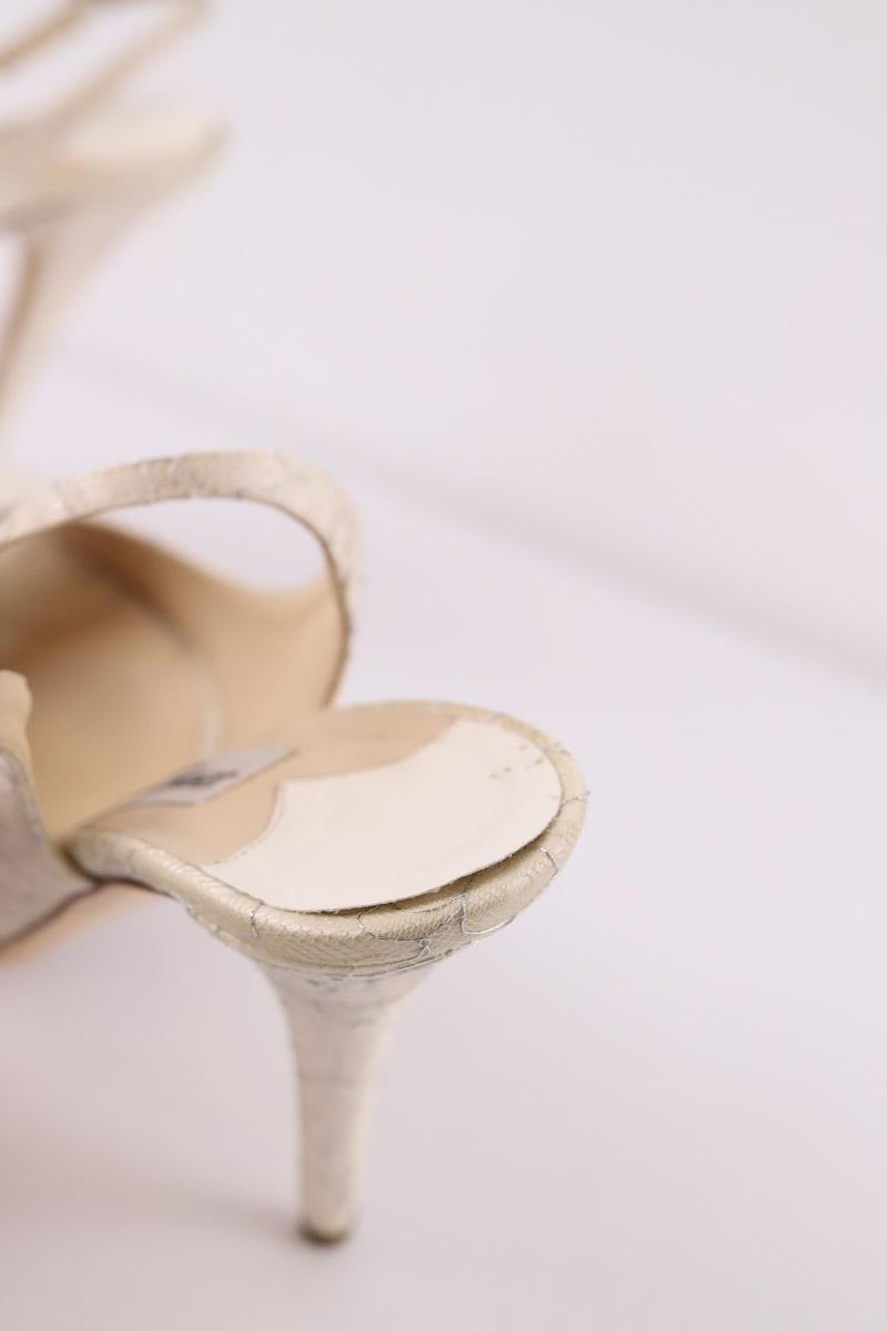 Talons Jimmy Choo  Blanc