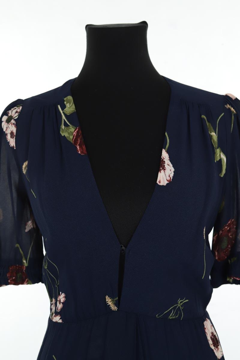 Mi-longueur Reformation  Bleu