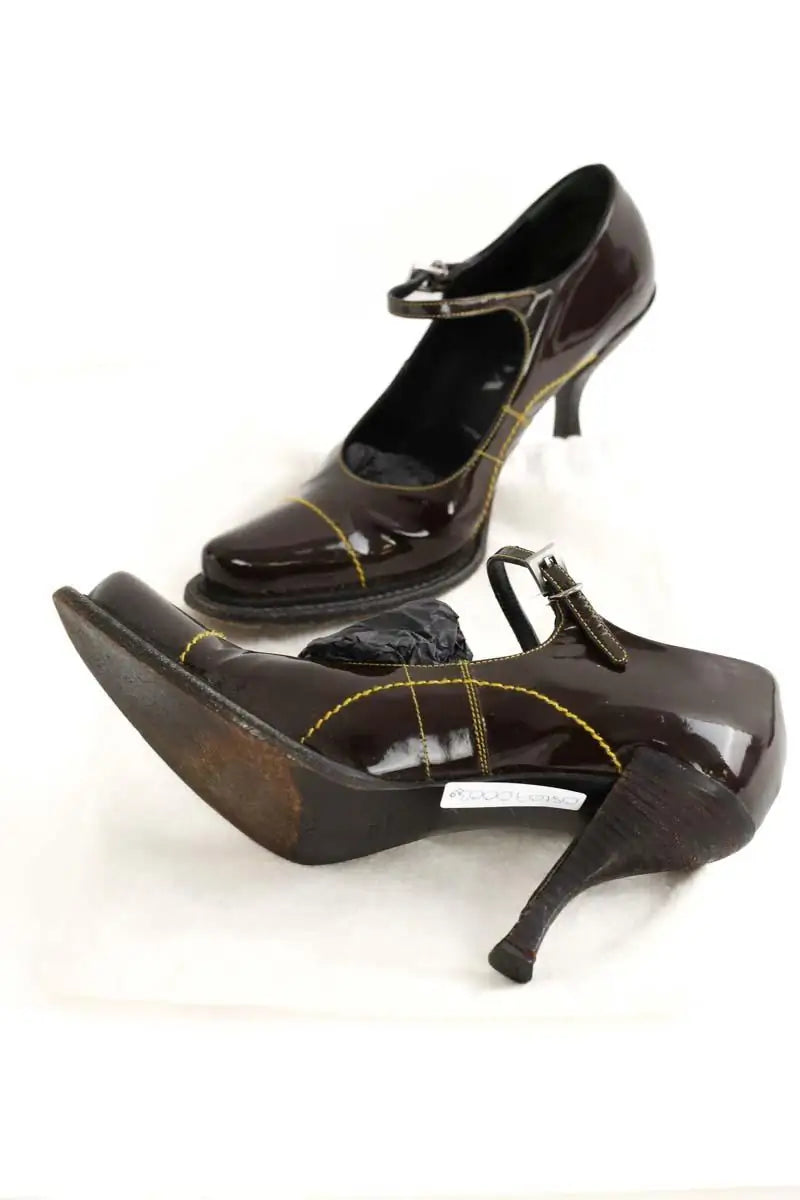 Talons Prada  Marron