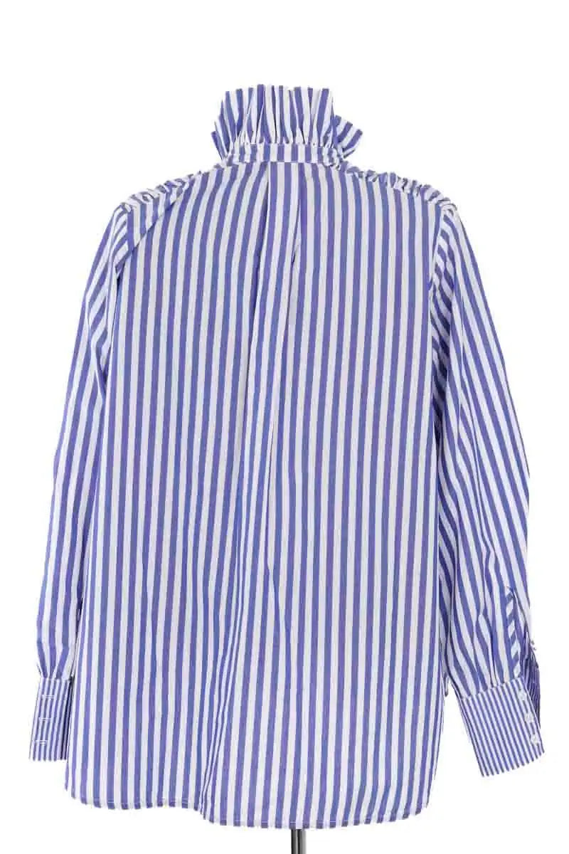 Chemise Balzac Bleu en Coton