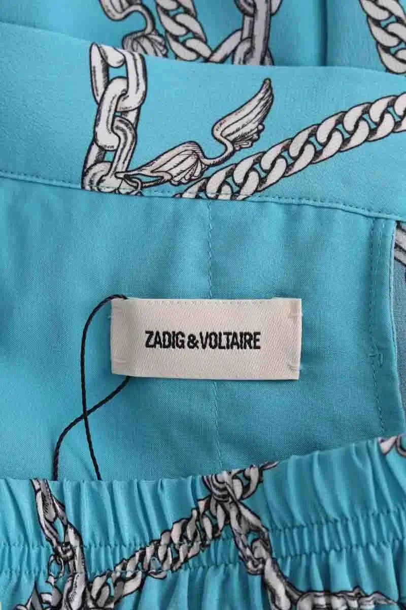Jupe Zadig & Voltaire Bleu en Soie