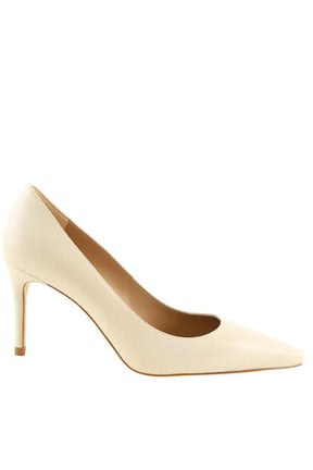 Talons LK Bennett Floret new Ecru en Cuir, taille 38 - Seconde Main