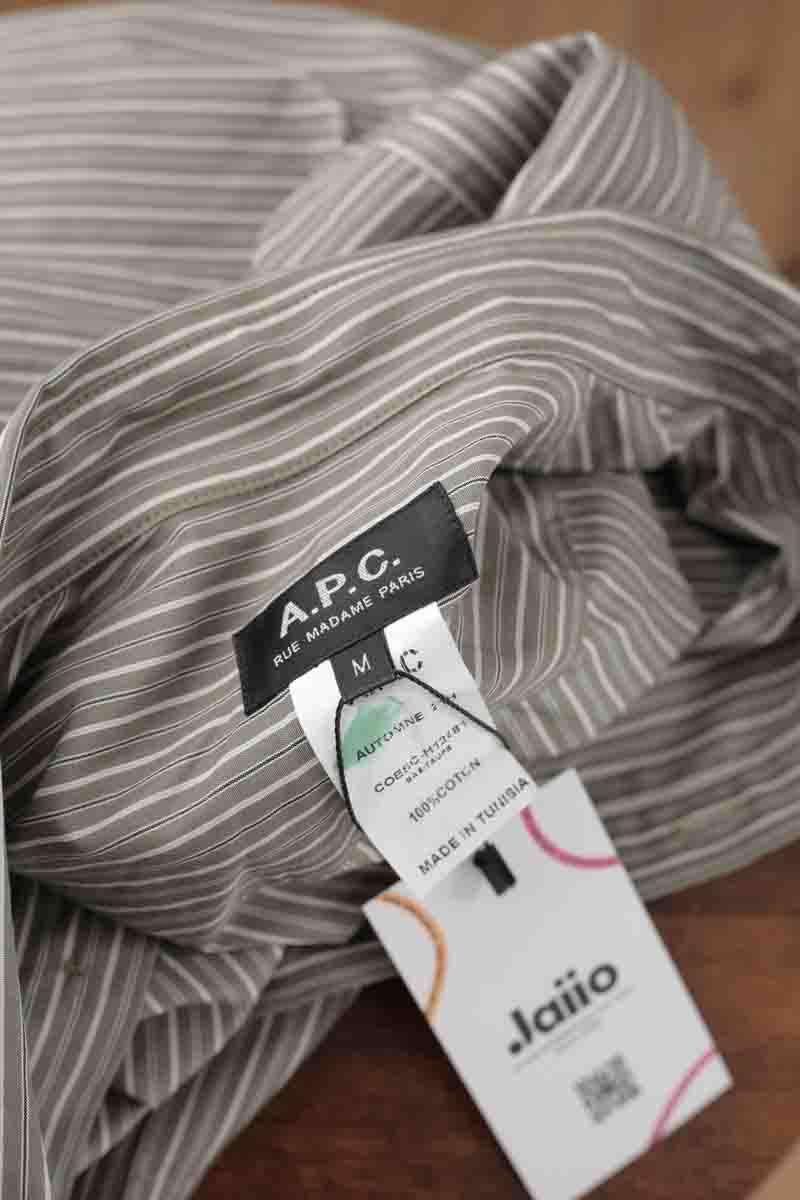 Chemise APC  Gris