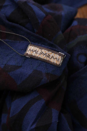 Foulard Maliparmi  Bleu