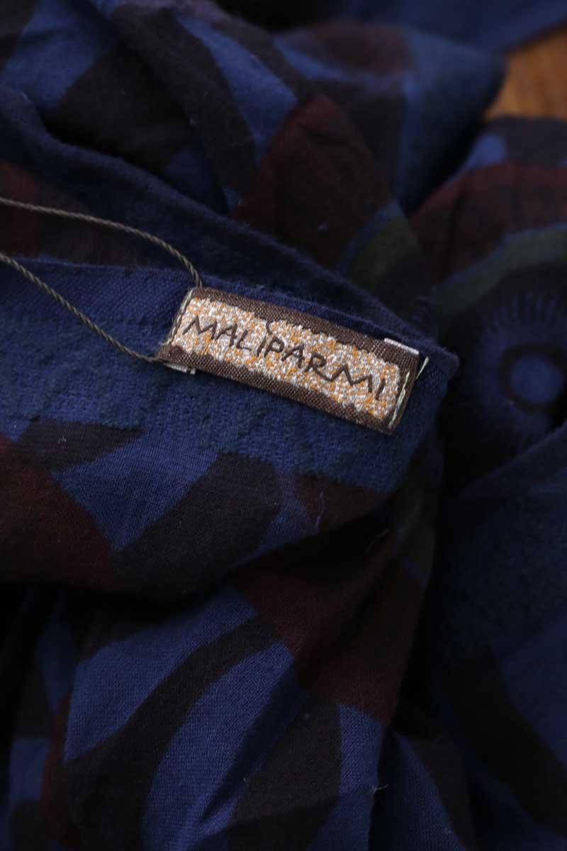 Foulard Maliparmi  Bleu