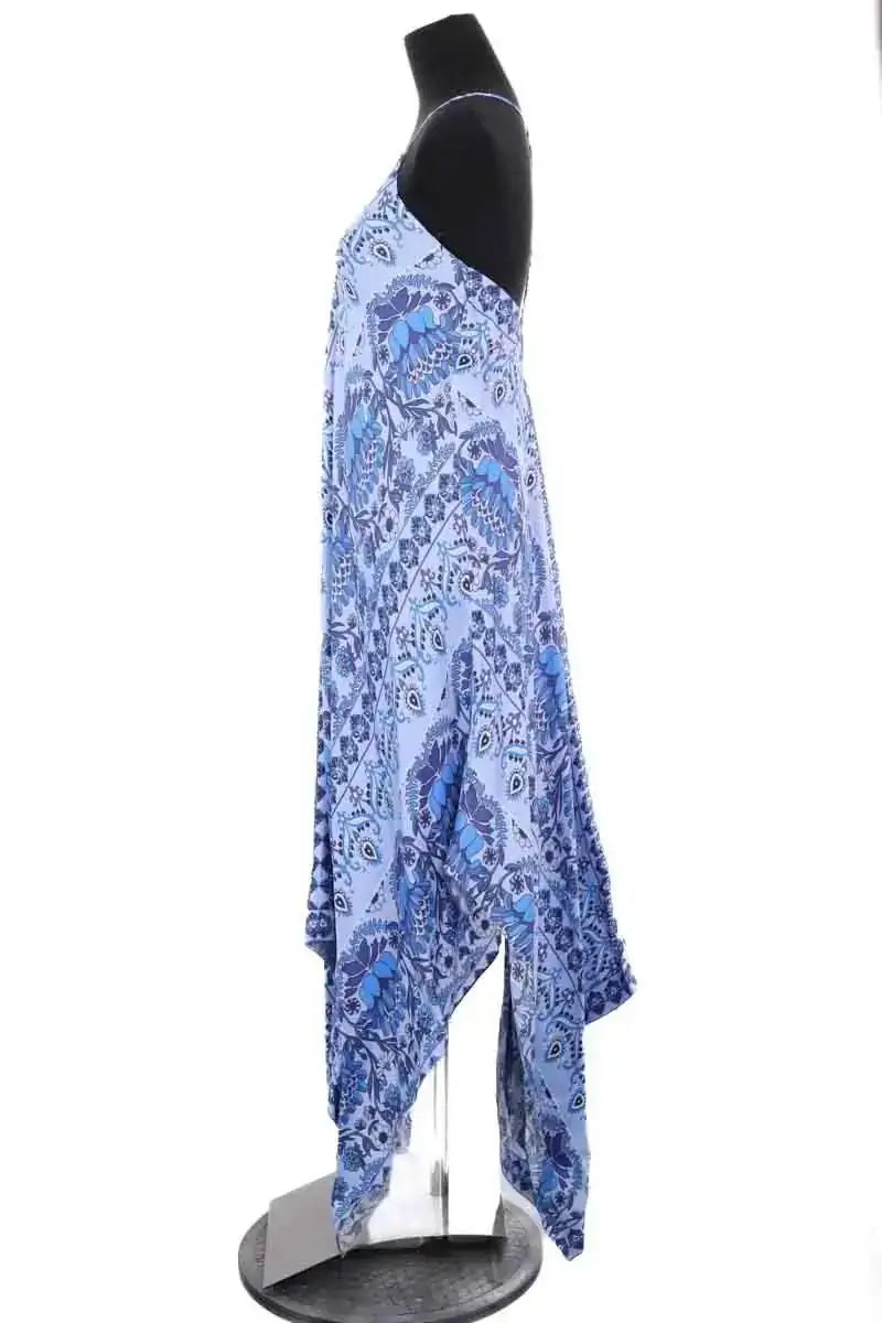 Robe Sandro Bleu en Viscose