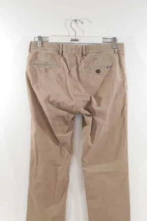 Pantalon Moncler Marron en Coton