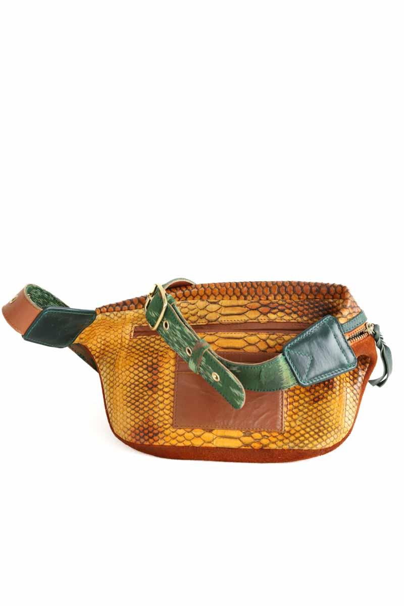 Sac banane Claris Virot  Marron