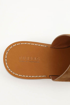 Mules Fursac  Marron