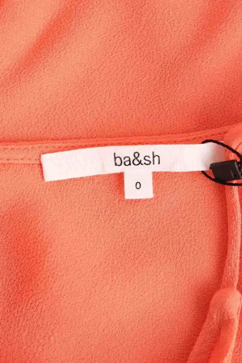 Top sans manche Bash Orange en Polyester