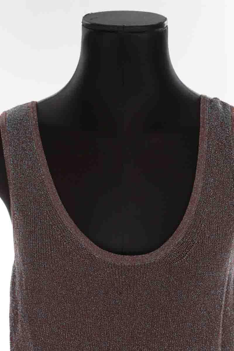 Tops sans manche Momoni  Marron