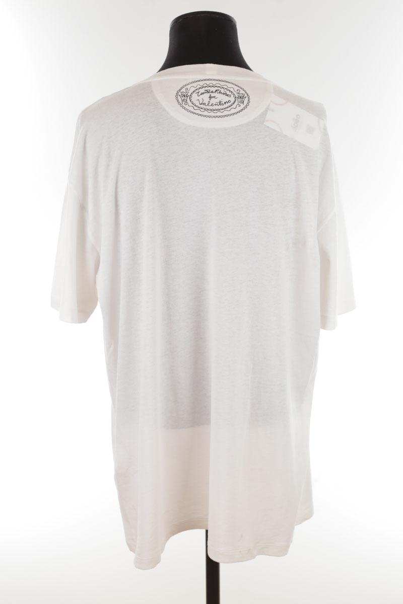 T-shirts Valentino  Blanc