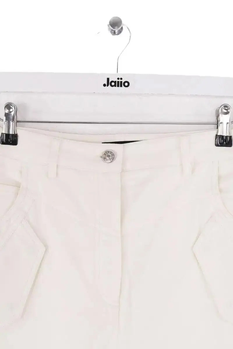 Jupe Barbara Bui Ecru en Coton
