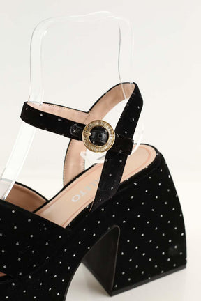 Talons Nodaleto  Noir