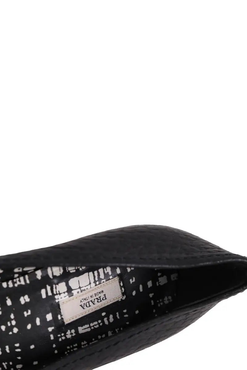 Talons Prada Noir en Cuir