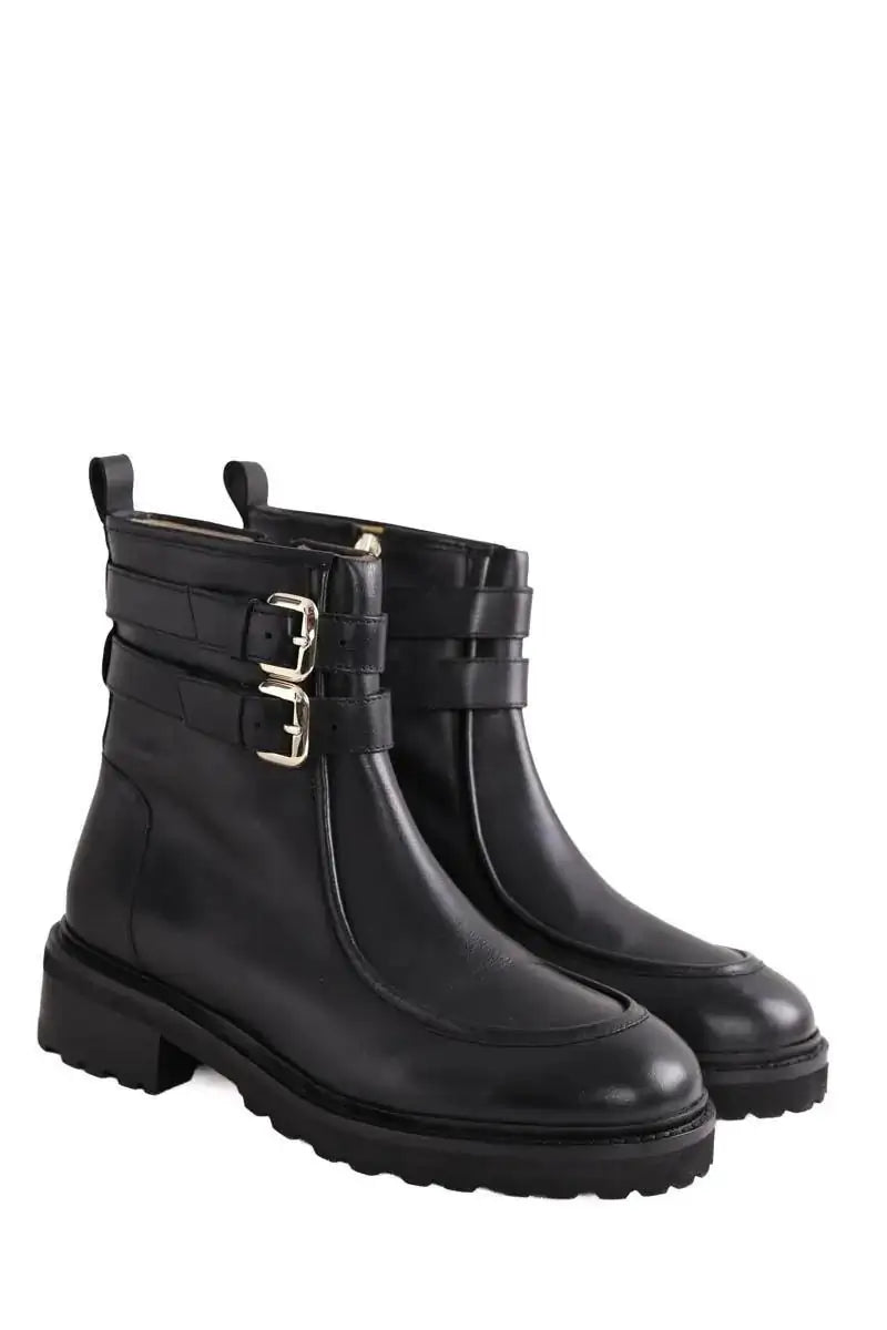 Boots LK Bennett Bennie Noir en Cuir