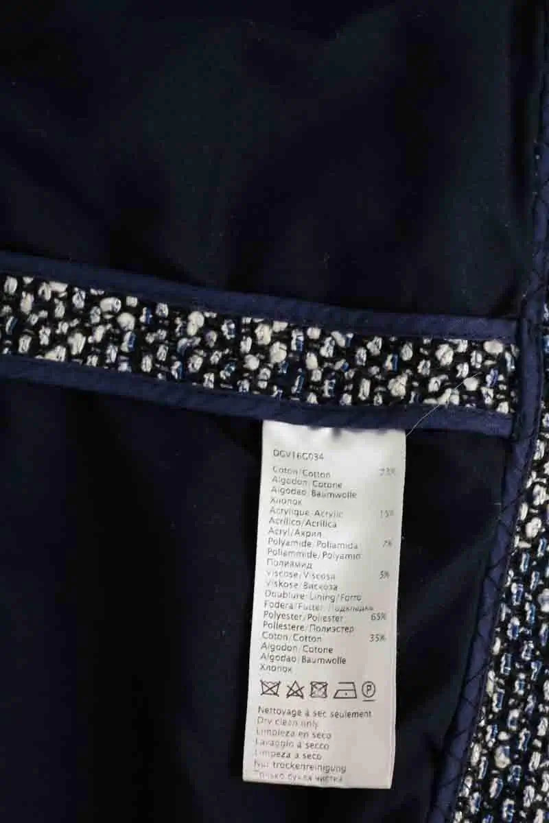 Veste Gerard Darel Marine en Coton