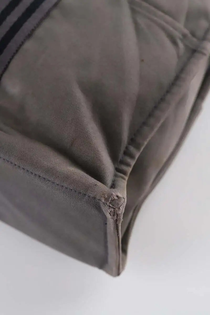 Sac à main Hermès Toto Gris en Coton