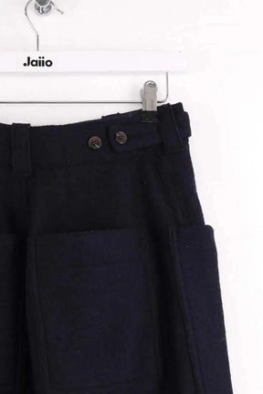 Pantalon Soeur Marine en Laine