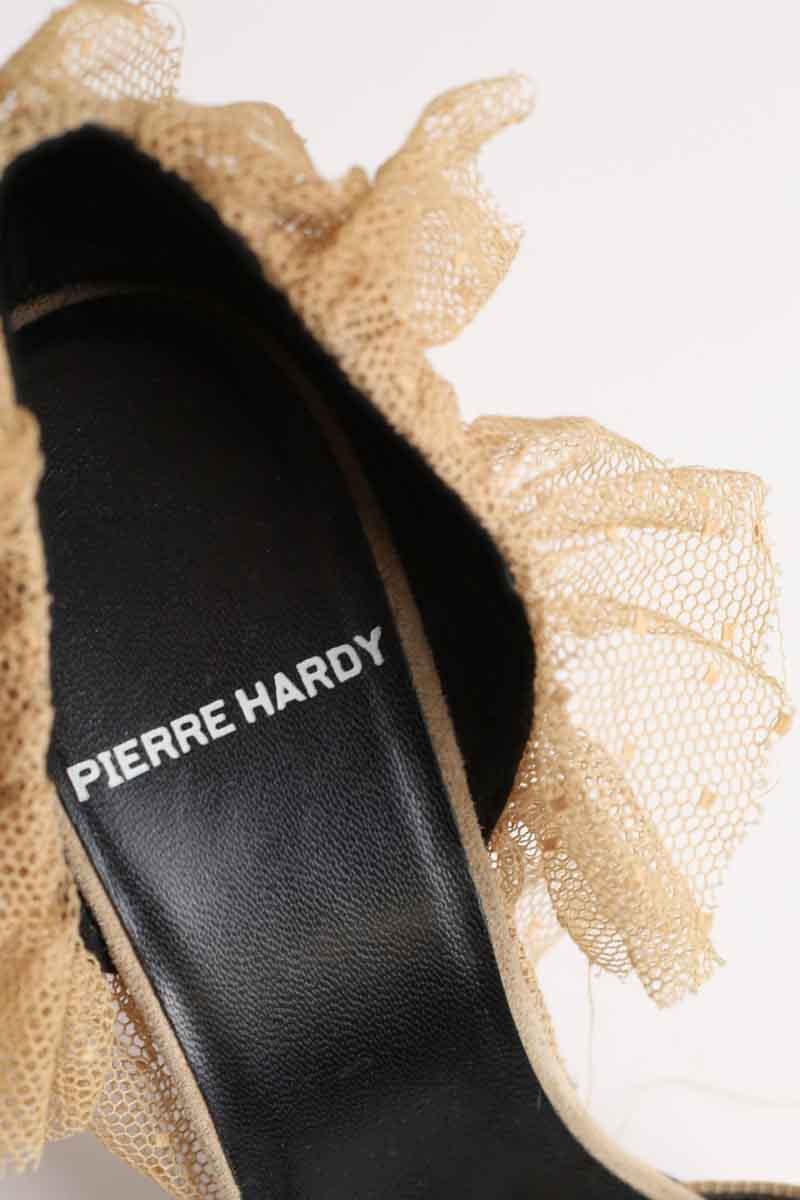 Talons Pierre Hardy  Beige