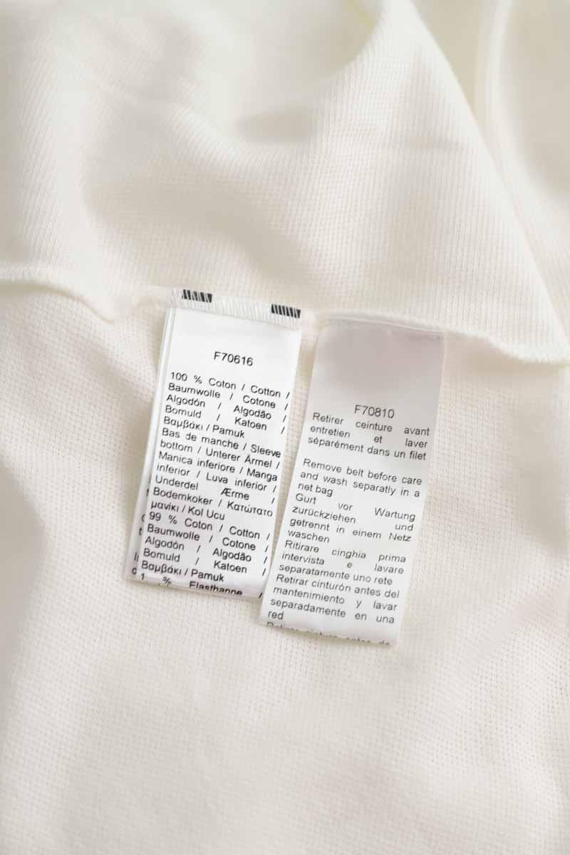 Mi-longueur Lacoste  Blanc