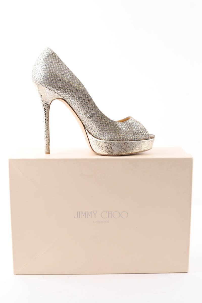 Talons Jimmy Choo  Argent