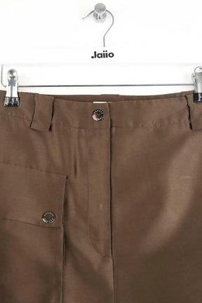 Mini jupe Sandro Marron en Synthétique