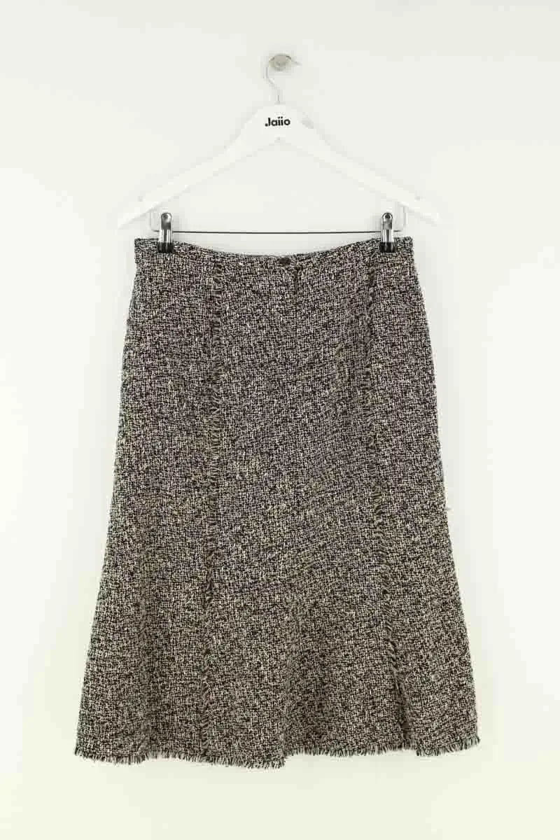 Jupe Gerard Darel Marron en Laine