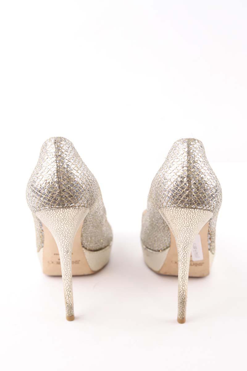 Talons Jimmy Choo  Argent