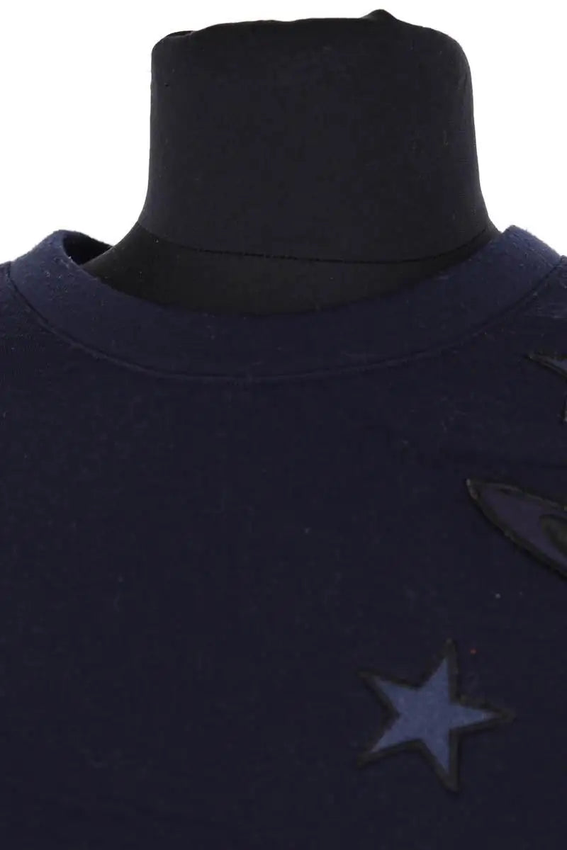 Sweatshirt Emporio Armani Marine en Coton