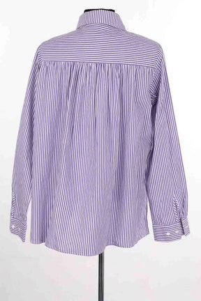 Chemise Balzac Violet en Coton