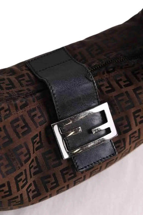 Sac porté épaule Fendi Marron en Synthétique