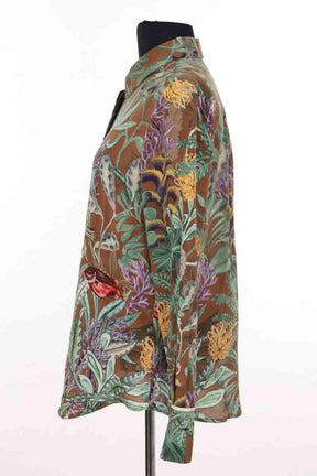 Chemise Momoni Multicolore en Soie