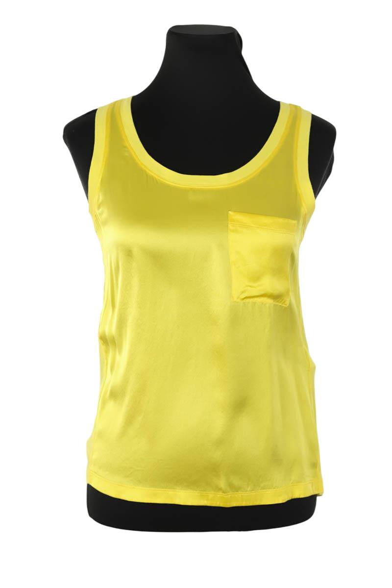 Top Maje  Jaune