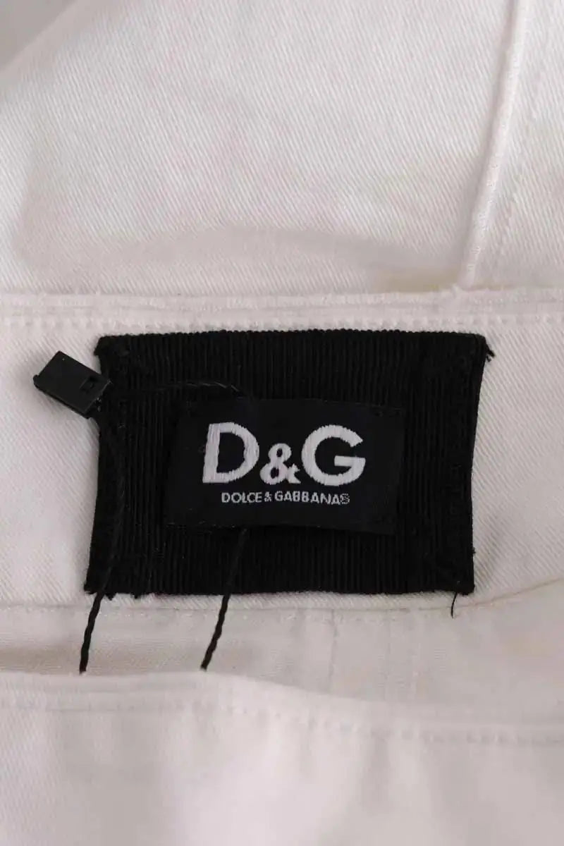 Jupe Dolce & Gabbana Blanc en Coton