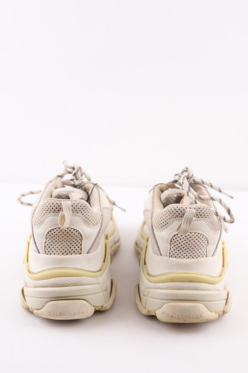 Baskets Balenciaga Triple S Blanc