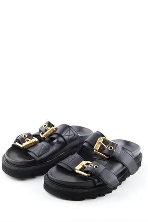Sandales Moschino  Noir